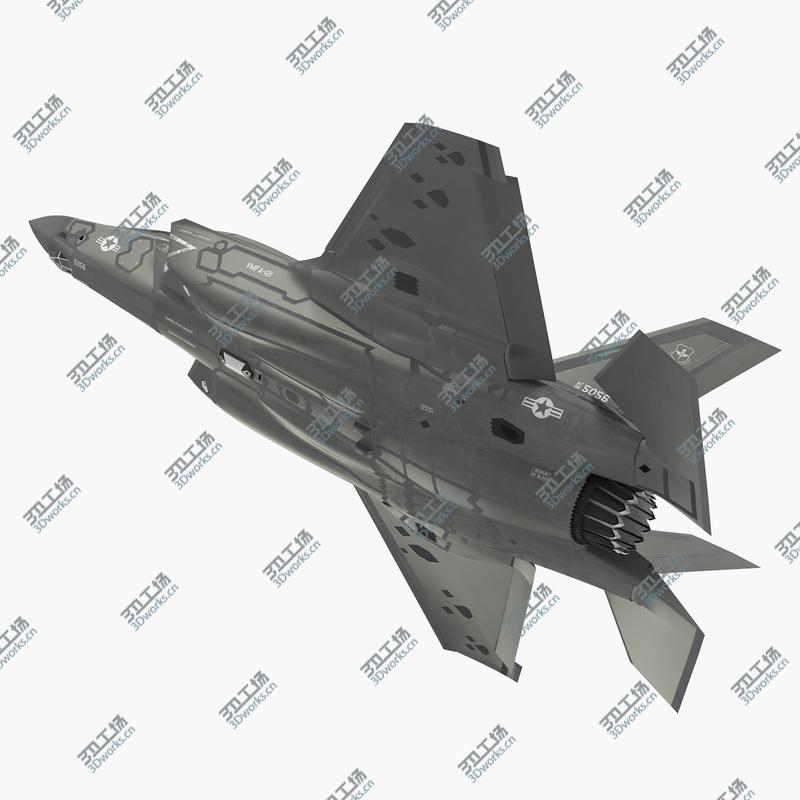 images/goods_img/202104092/3D Stealth Multirole Fighter F 35 Lightning II Rigged model/1.jpg